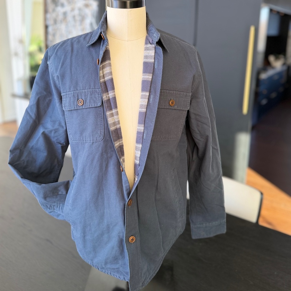 Men's Faherty Flannel Lined Lakeside CPO (Slight Damage)